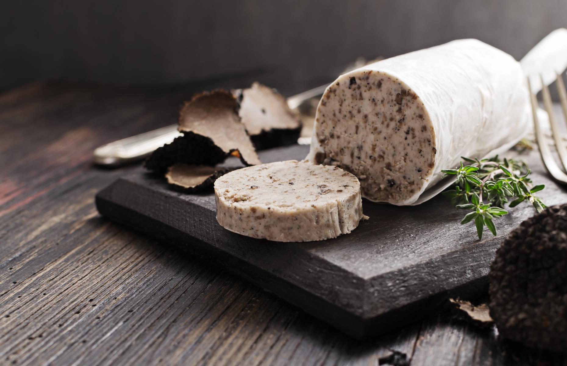 Butter rub: black truffle